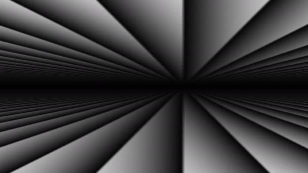 无限房间内的旋转视图线掩蔽 — 图库视频影像