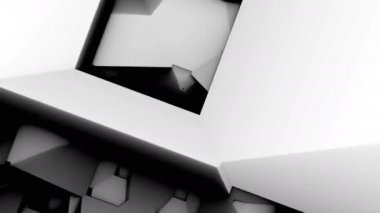 Robotik Teknoloji Tünellerinde Geometrik Şekiller