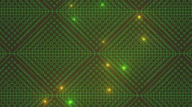 Soyut Ağ Elektrik Devre Akımı Sinyal Teknolojisi