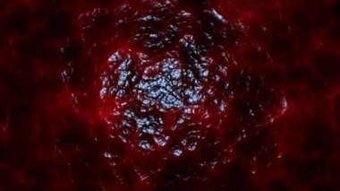 Uçsuz bucaksız kana bulanmış yüzeye yaklaşıyorum.