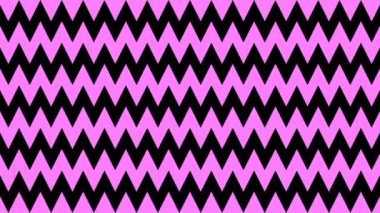 Pembe Siyah Titrek Zigzaglar Zig Zaglar