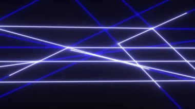 Lazer Işıkları Mavi Lidar Tarayıcısı Dönüyor