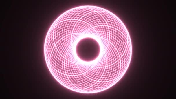 環の拡大スピログラフ数理ルーレット曲線｜Hypotrochoids — ストック動画