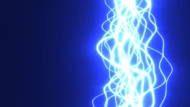 Opladen elektrische energie Blast Beam Shooting Elec — Stockvideo