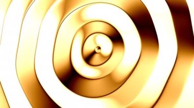 Altın Yüzüklerin Yuvarlanan Halkaları Metal Altın Platform