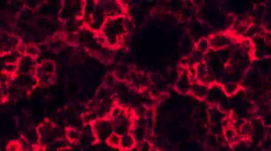 Kırmızı Duman Tüneline Uçuyor Hızlı Düşüyor