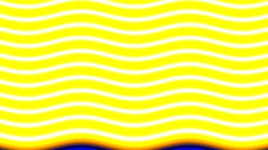 Sıcak Sarı Işık Gaz Dalgaları Soyut Alevler