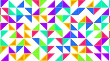 Tangram Arkaplan Taşıma Oluşturan Yerleşim Üçgenleri