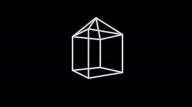 Spinning House Kutusu Düşük Poli Ev Maskesi