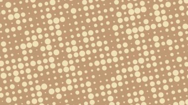 Cool Modern Dot Pointilist Pointilism Dönen Noktalar