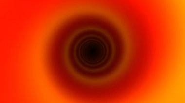 Sıcak Turuncu Parlak Sıcak Boru Tüneli