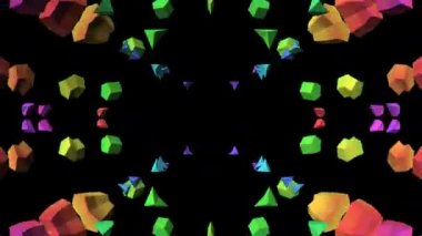 Katlanan Uzay Geometrik İlkeller İç Kaleydoskop Katlaması