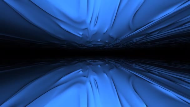 Abstract Under the Ice of Europa of Antarctica Ocean Deep Icy Shelf — Stock Video