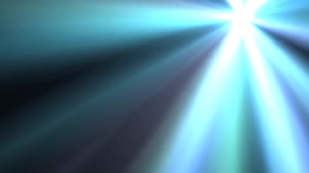 Rozbłysk Świętego Świecącego Niebieskiego Światła Reflektor Moving Spot Light — Wideo stockowe