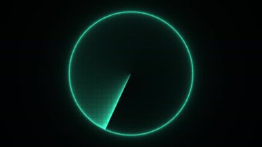 Hedef Tarayıcı Olmadan Denizaltı Radar Ekranı Taranıyor