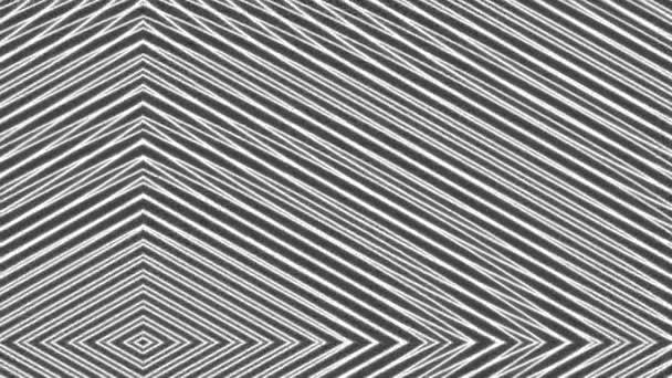 Diamond Grid Interference Waves Sharp Rhomboids Mask — Stockvideo