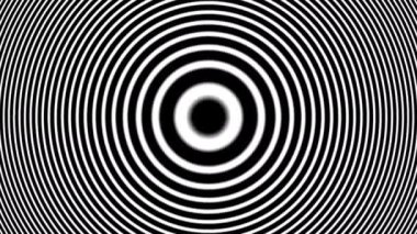 Merkezi Çember Maskesi Ortak Çemberler Harmanlanmış Optik Efekte Genişletilmiş