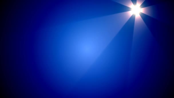 Spotlight Movendo-se Brilhando Com Sombras Através do Visualizador — Vídeo de Stock