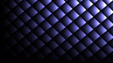 Keskin Mavi Metalik Metal Kareler ve Katmanlar Modern Geleceği Açıyor