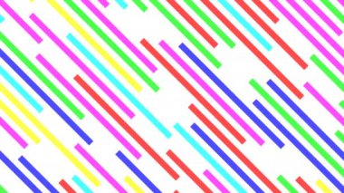 90 'larda Çapraz Çizgiler Hareketli Etki Yarış Çizgileri Neon