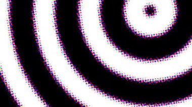 Mürekkep Biçimini Yazdır Yarı Tonda Kenarlı Işık Maskesi Halkaları