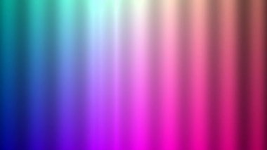 Yüzeyin Üzerinde Işık Projeksiyonu Renk Çubuklarının Arasında Parlıyor