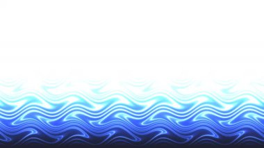 Soyut Su Modern Sanat Sıvı Okyanus Yüzeyi Dalgaları Kavramı