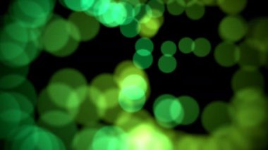 Çerçevedeki Işık Dalgalanması Bokeh Hücrelerini Yıka