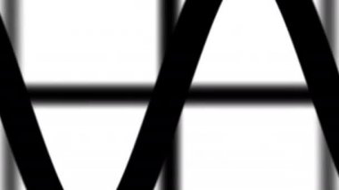 Grafik Çizim Kağıdı Diyagramında Bir Dalgaya Yakınlaş Matematik Geometrisi