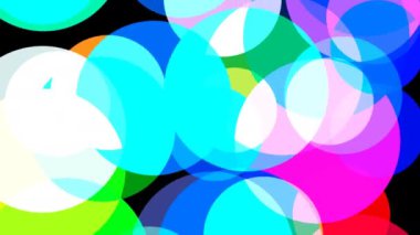 Kabarcık Topları Çemberleri Üst üste binen Yüzen Baubleeler Katmanları