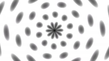 Hareket eden Blobs Dönen Ters Yönler Katmanları Atomik