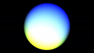 Yeşil Mavi Dünya Teması Dönen TopuName