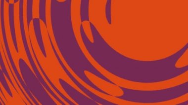 Kahverengi Ton 70 'ler Blob Efektinin Tuhaf Arkaplanı