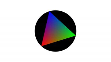 Renk Seçici Üçgenini Kilitle ve Aç Dönen Dönen Dönen Omurga Yükleme