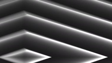 Elmas Rhombus Şekli Kendi Maskesine Katlanıyor