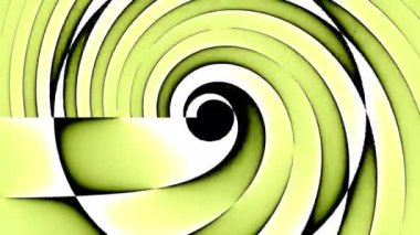 Titreşimli Dalgalar Renk Değiştiren Altın Çember Arasında Dalgalanır