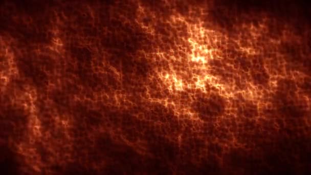 Podwodne Caustics prognozowane na nieregularne Rocky Seafloor Surface Starożytne — Wideo stockowe