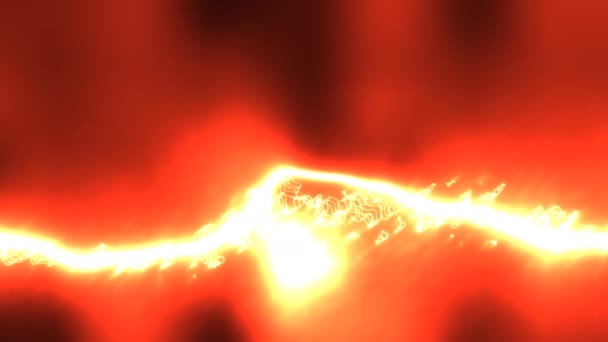 Horká hořící mše ohně Plasma Bolt tkaní Mírně — Stock video