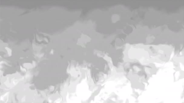 Máscara chama fogo baixo Res padrão queima — Vídeo de Stock