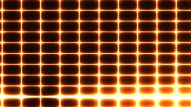 Dönen Plazma Lazer Işını ile Siyah Döşeme Izgarası