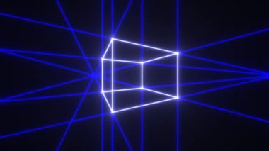3d Kenarları Köşeleri Küp Kübik Lazer Kalıbı