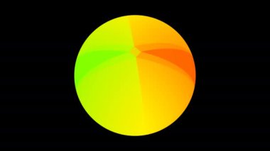 Dönen Top Yuvarlanan Sıcak Isı Harita Küresi