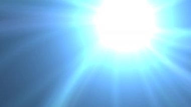 Güneş Işığı Parlayan Güneş Güç Topu