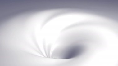 Süt Girdabı Beyaz Sıvı Boya Girdabı Girdabı Batan Delik