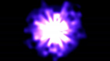 Patlayan Sıcak Mavi Gaz Alevi Toplayıcısı