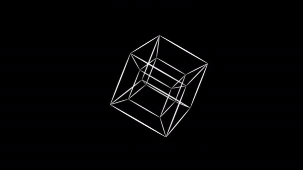Spinning Collapsing 3d Cube Collapse Tesseract — Stock Video © bobbigmac #430417326 Spinning Collapsing 3d Cube Collapse Tesseract — Stock Video © bobbigmac #430417326