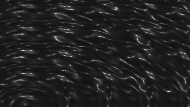 Donker water Oppervlakte Vortex masker — Stockvideo