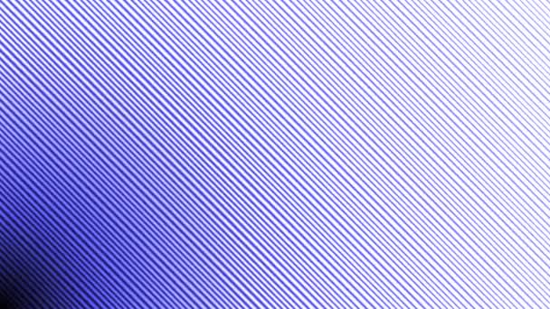 Barras de linhas diagonais listras azuis — Vídeo de Stock