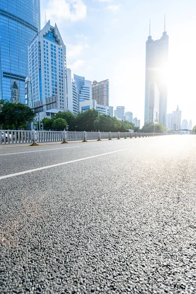 Strada Asfaltata Nella Città Morden — Foto Stock