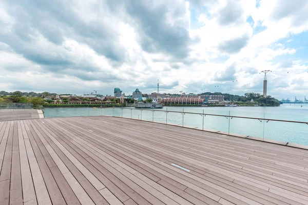 Cityscape modern şehir boş Meydanı